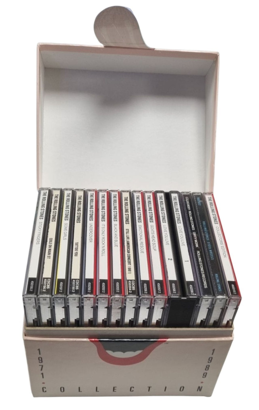 The Rolling Stones Collection 1971-1989 UK CD Album Box Set