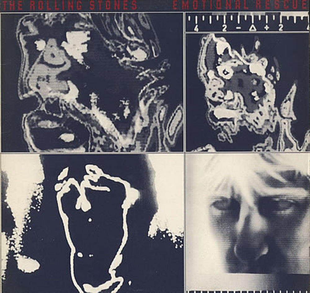 The Rolling Stones Emotional Rescue UK vinyl LP album (LP record) CUN39111