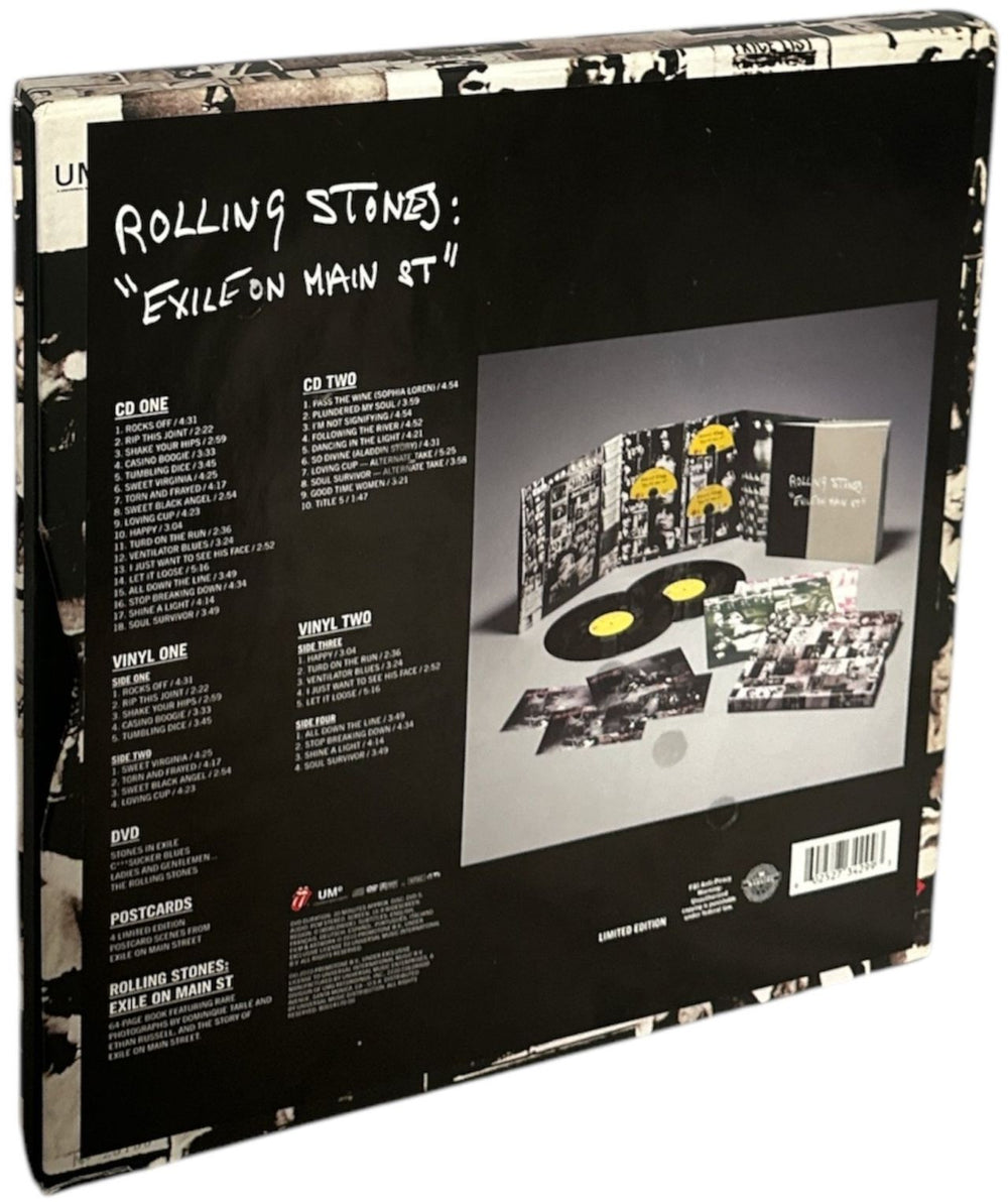 The Rolling Stones Exile On Main Street - EX UK box set 602527342993