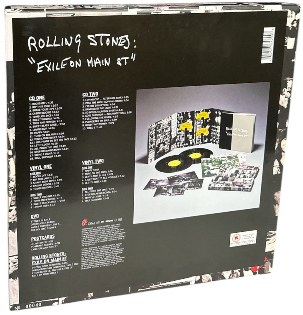 The Rolling Stones Exile On Main Street UK box set 602527342993