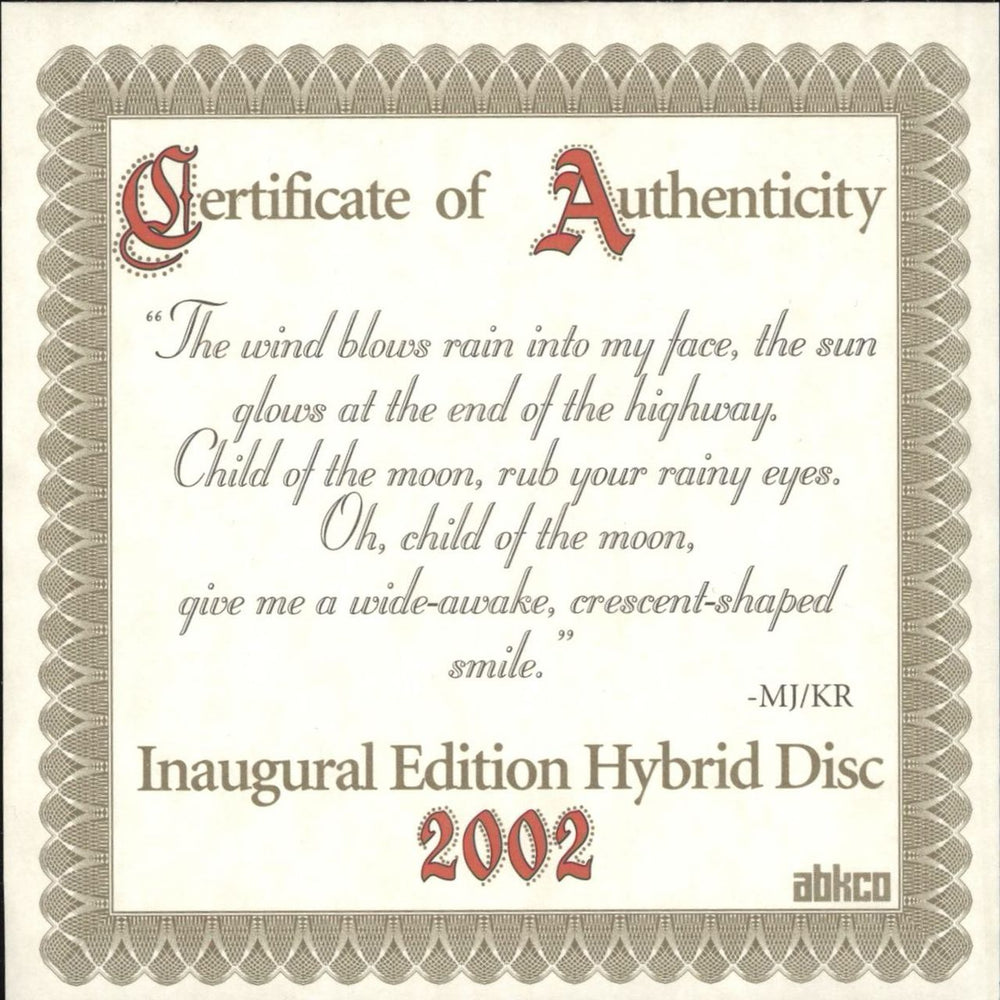 The Rolling Stones Flowers UK super audio CD SACD