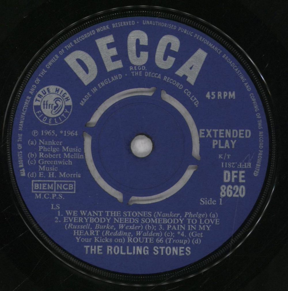 The Rolling Stones Got Live If You Want It EP - 1st UK 7" vinyl single (7 inch record / 45) ROL07GO51412