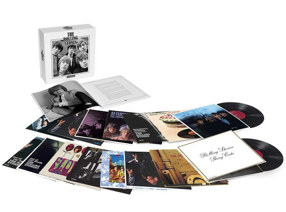 The Rolling Stones In Mono - Black Vinyl - Sealed UK Vinyl Box Set 018771834519