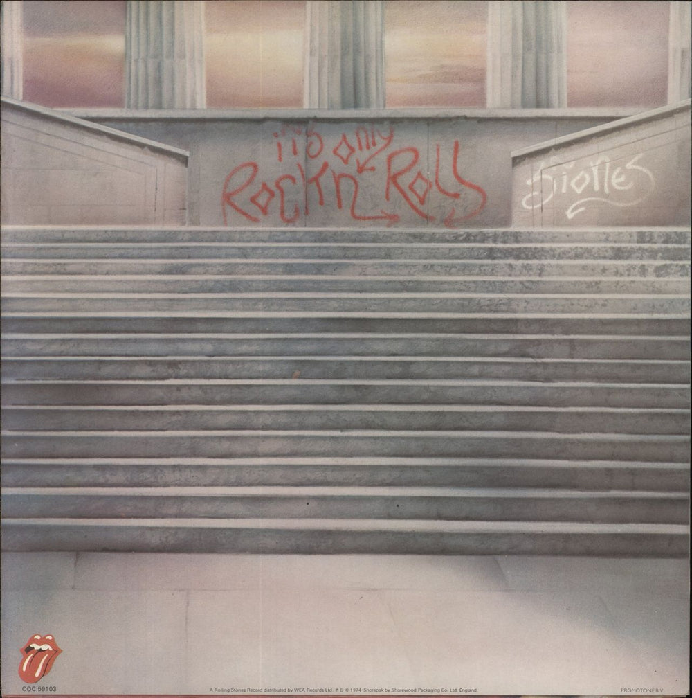 The Rolling Stones It's Only Rock 'n Roll - EX UK vinyl LP album (LP record)
