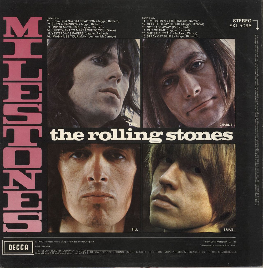 The Rolling Stones Milestones - 1st - EX UK vinyl LP album (LP record)