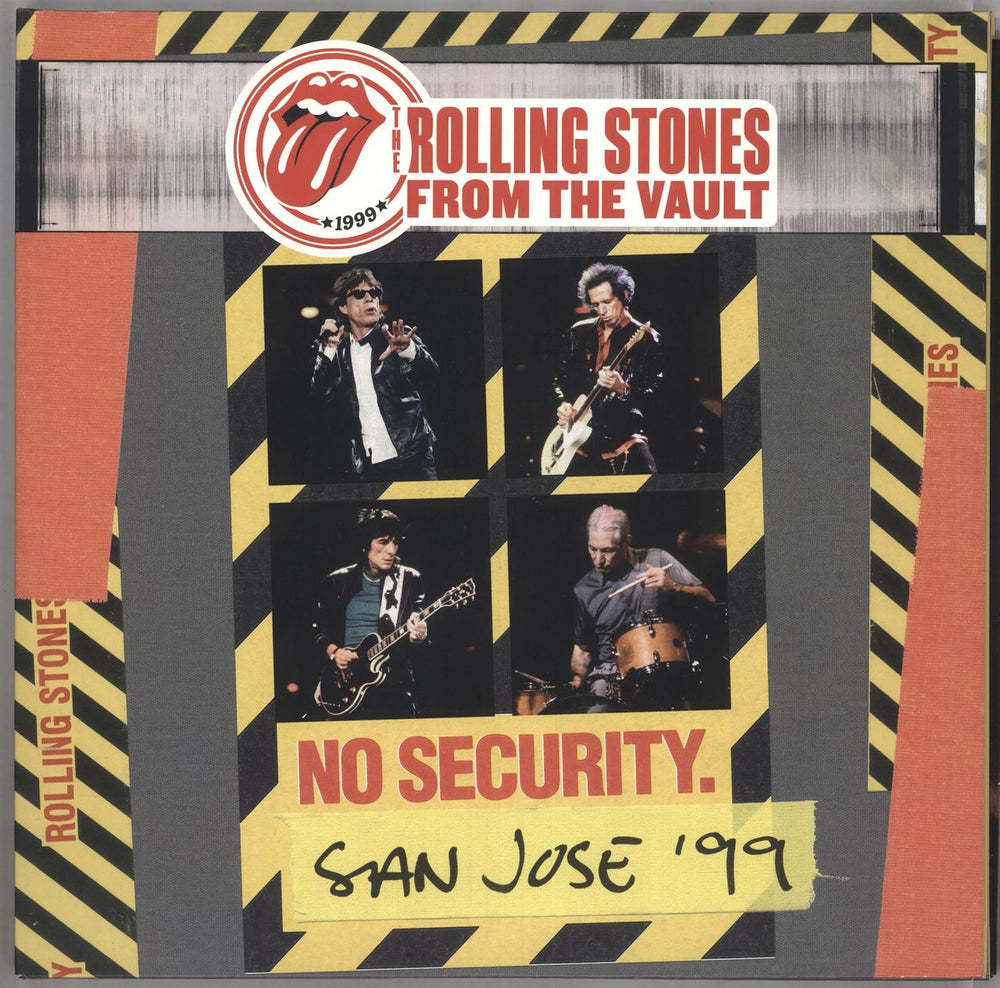 The Rolling Stones No Security. San Jose '99 - 180gm UK 3-LP vinyl record set (Triple LP Album) EAGLP687