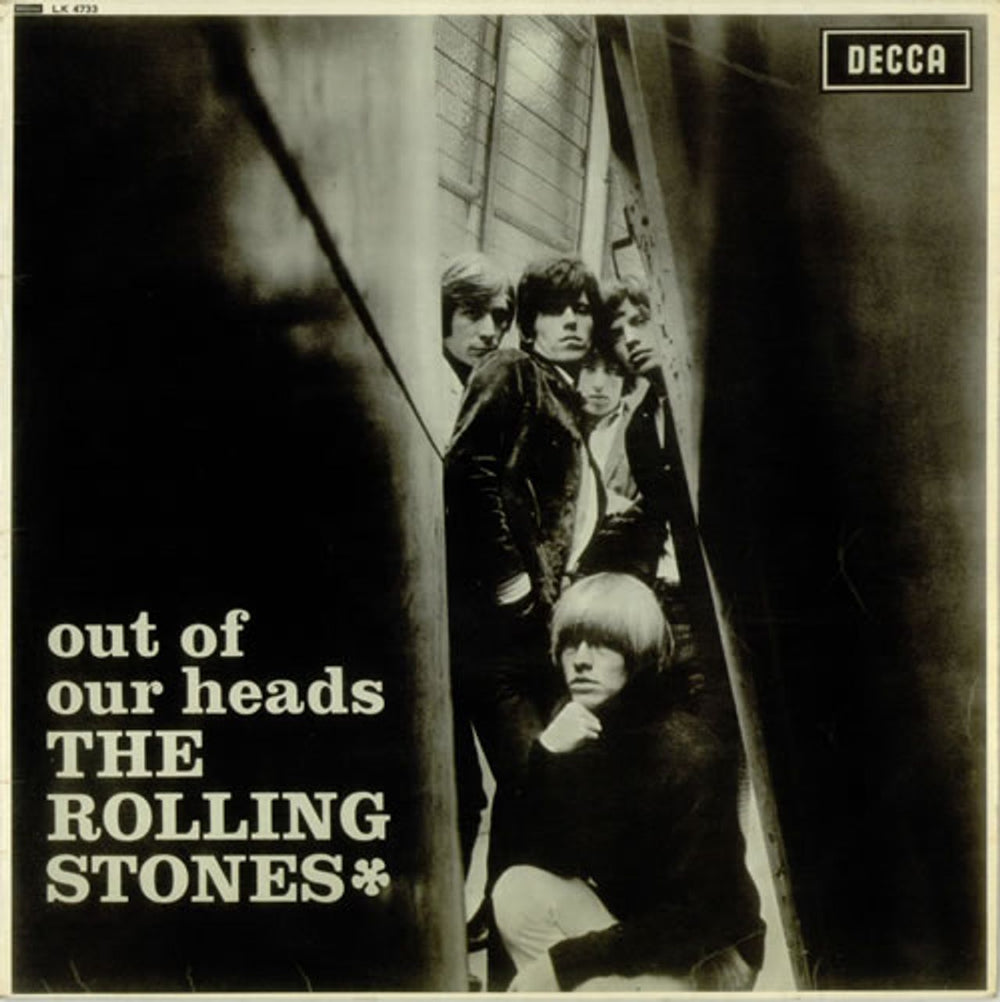 The Rolling Stones Out Of Our Heads - 3rd - VG UK vinyl LP album (LP record) LK4733