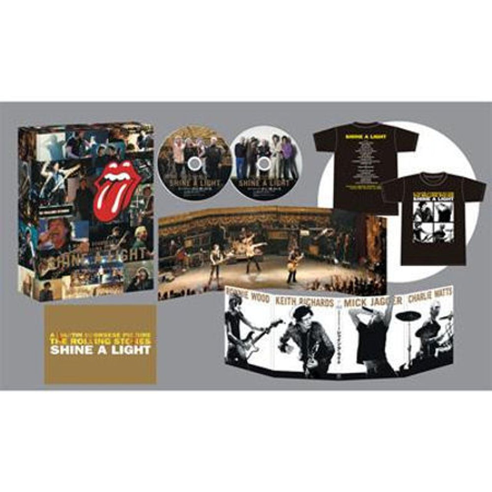 The Rolling Stones Shine A Light Collector's Box - Sealed Japanese Blu Ray DVD ROLBRSH470580