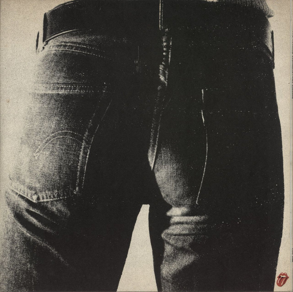 The Rolling Stones Sticky Fingers - 'ALFA' UK vinyl LP album (LP record)