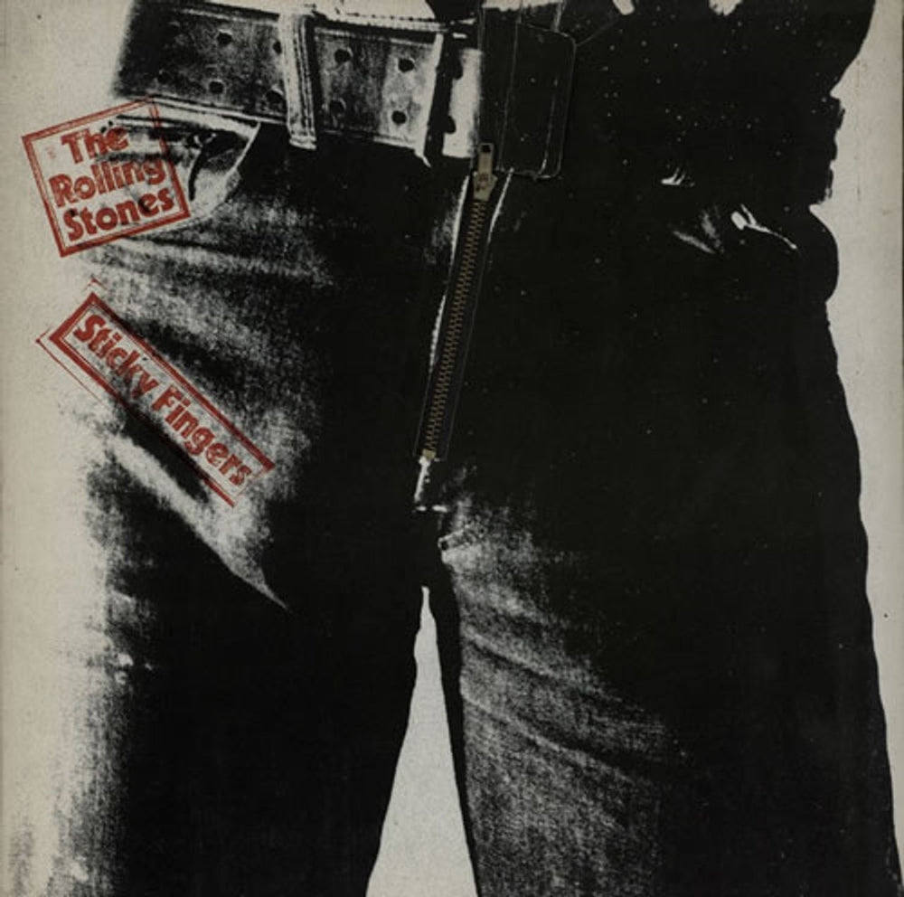 The Rolling Stones Sticky Fingers - 'ALFA' UK vinyl LP album (LP record) COC59100