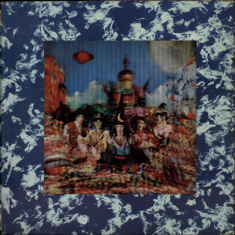 The Rolling Stones Their Satanic Majesties Request - 3rd UK vinyl LP album (LP record) TXS103