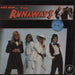 The Runaways And Now...The Runaways - Blue Vinyl - Stickered Sleeve UK vinyl LP album (LP record) ARED3