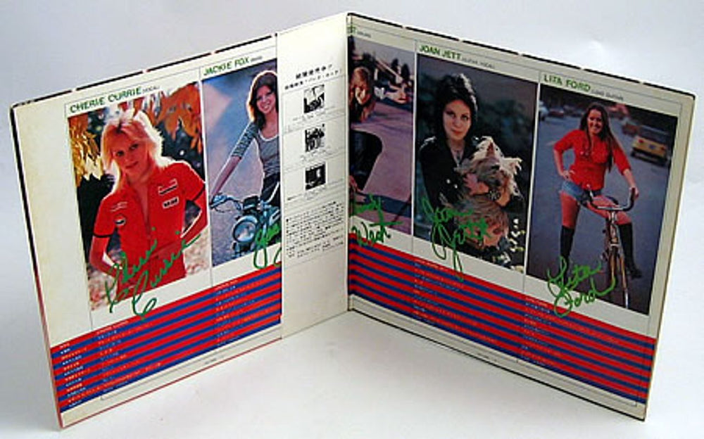 The Runaways Queens Of Noise Japanese vinyl LP album (LP record) RWSLPQU206959