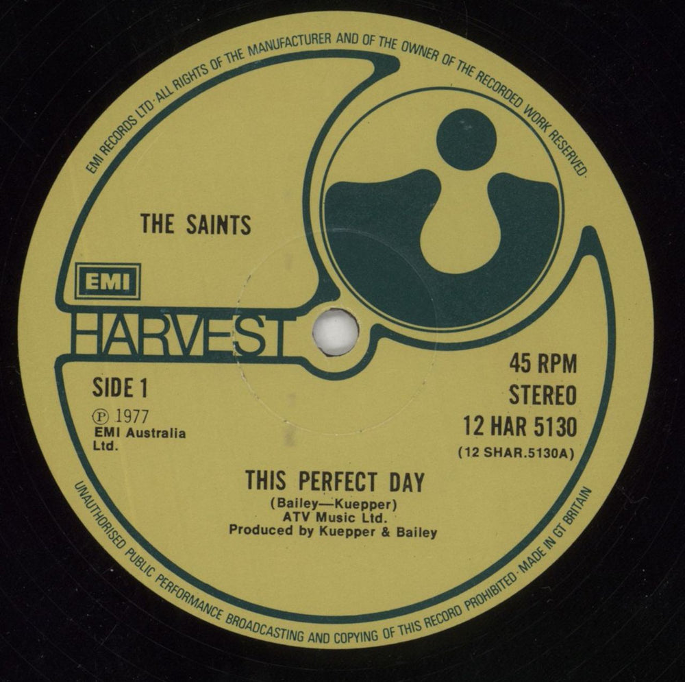 The Saints This Perfect Day - Stickered sleeve UK 12" vinyl single (12 inch record / Maxi-single) IAS12TH215445