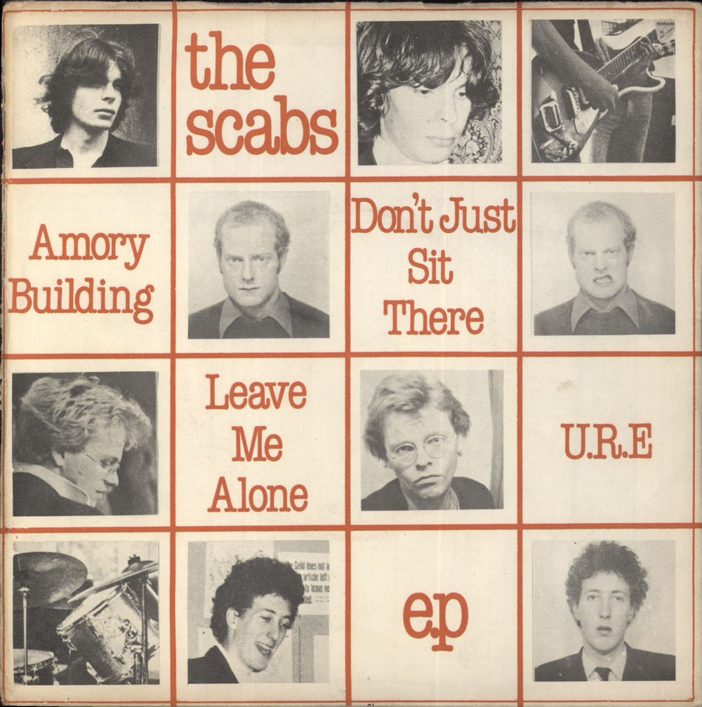 The Scabs (70S) The Scabs E.P. - EX UK 7" vinyl single (7 inch record / 45) SJP799