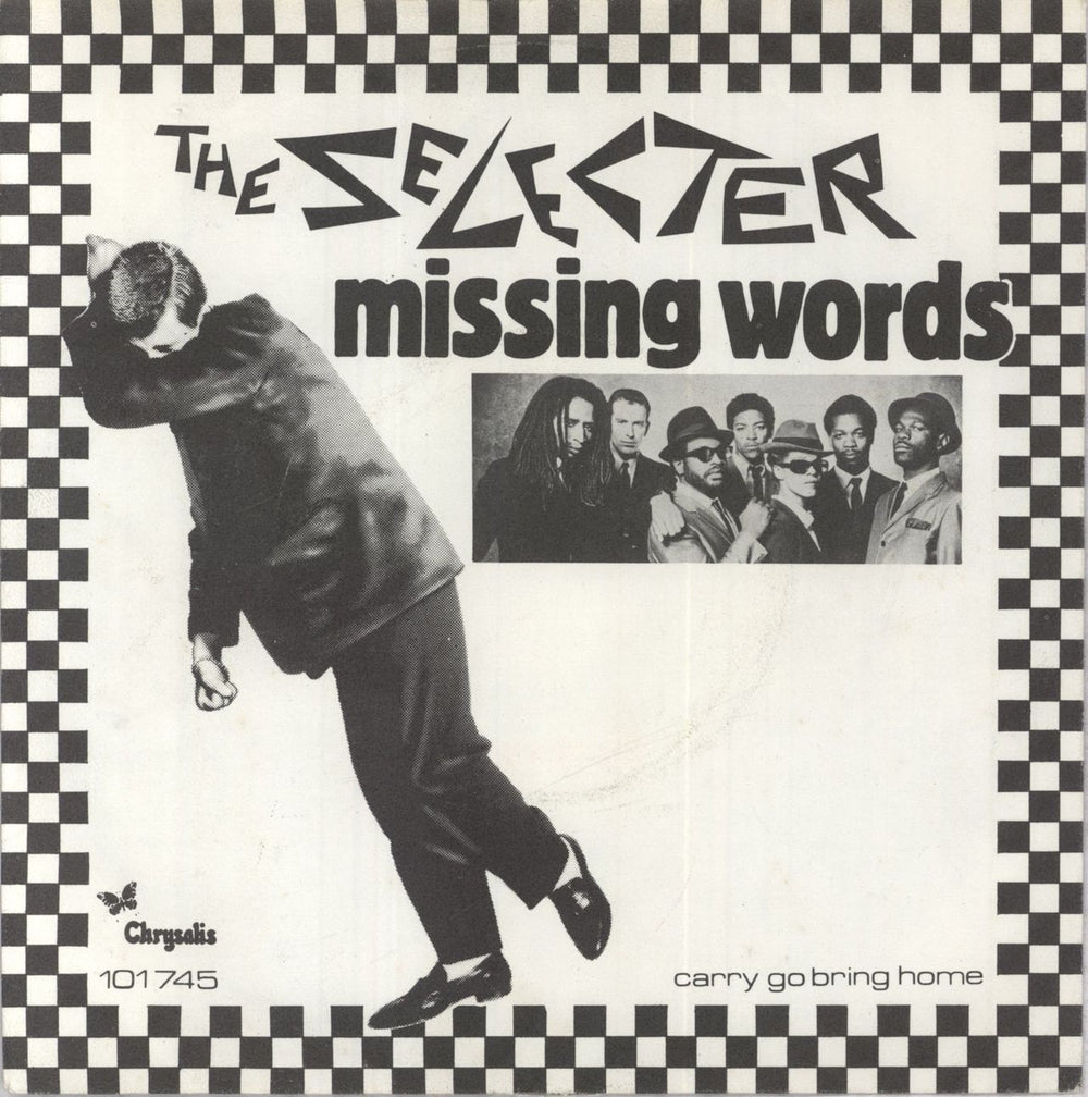 The Selecter Missing Words Dutch 7" vinyl single (7 inch record / 45) 101745