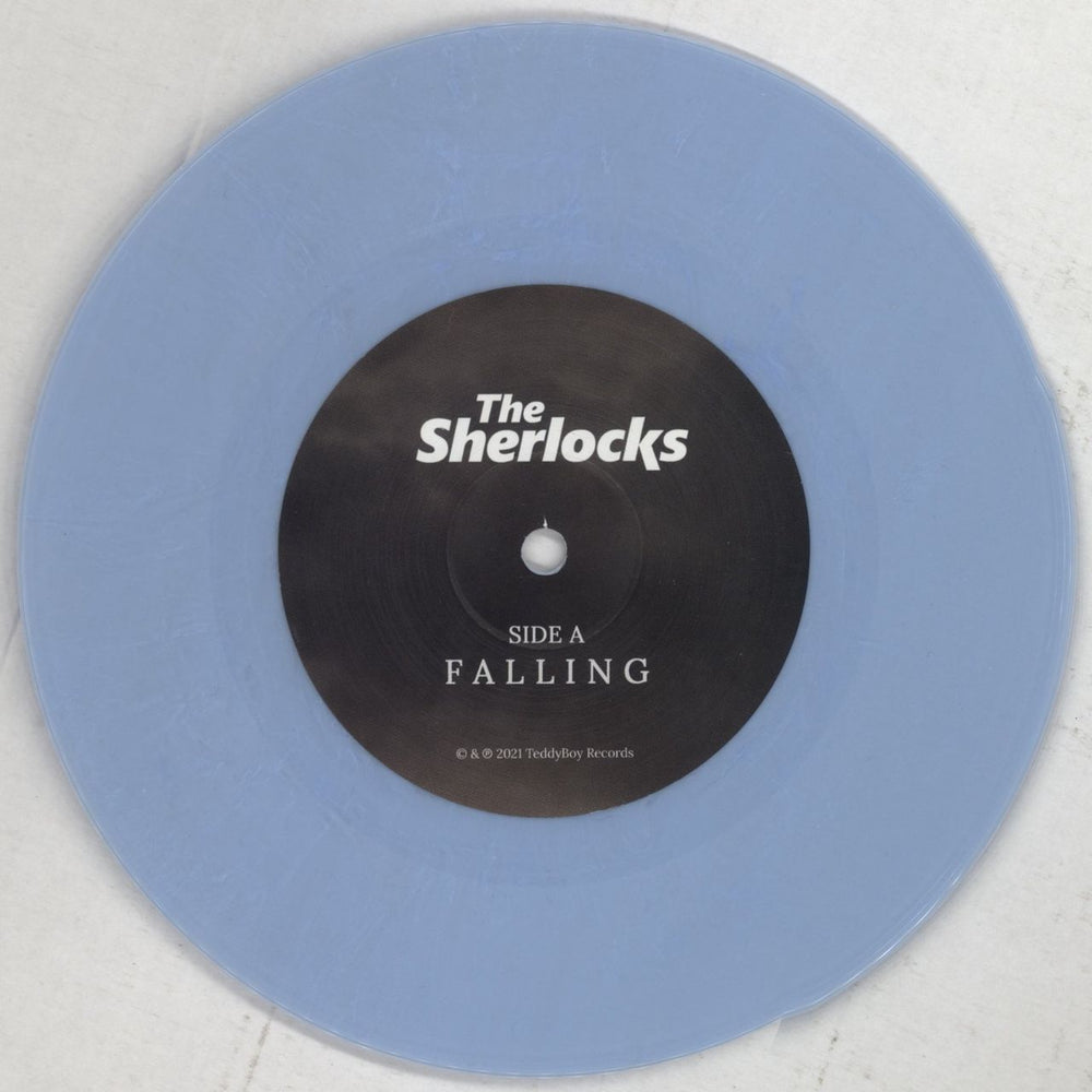 The Sherlocks Falling - Baby Blue Vinyl UK 7" vinyl single (7 inch record / 45) 0MJ07FA851554