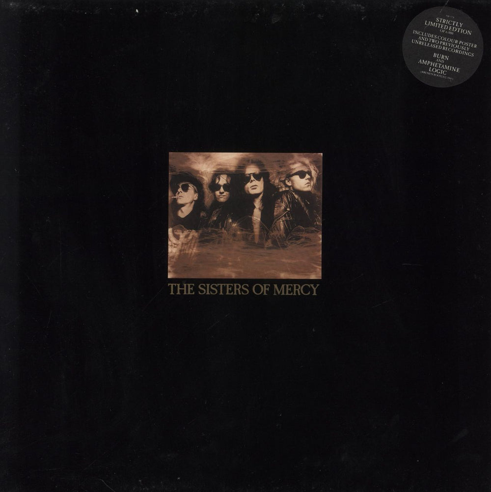 The Sisters Of Mercy Doctor Jeep + Poster UK 12" vinyl single (12 inch record / Maxi-single) MR51TX