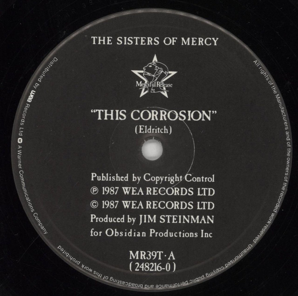 The Sisters Of Mercy This Corrosion - Spined UK 12" vinyl single (12 inch record / Maxi-single) SOM12TH09608