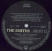 The Smiths Best II UK vinyl LP album (LP record) 745099040611