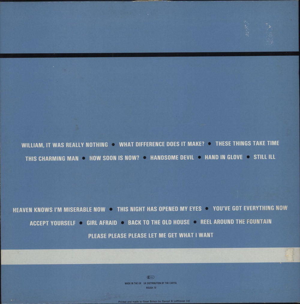 The Smiths Hatful Of Hollow - Stickered G&L Gatefold - EX UK vinyl LP album (LP record)