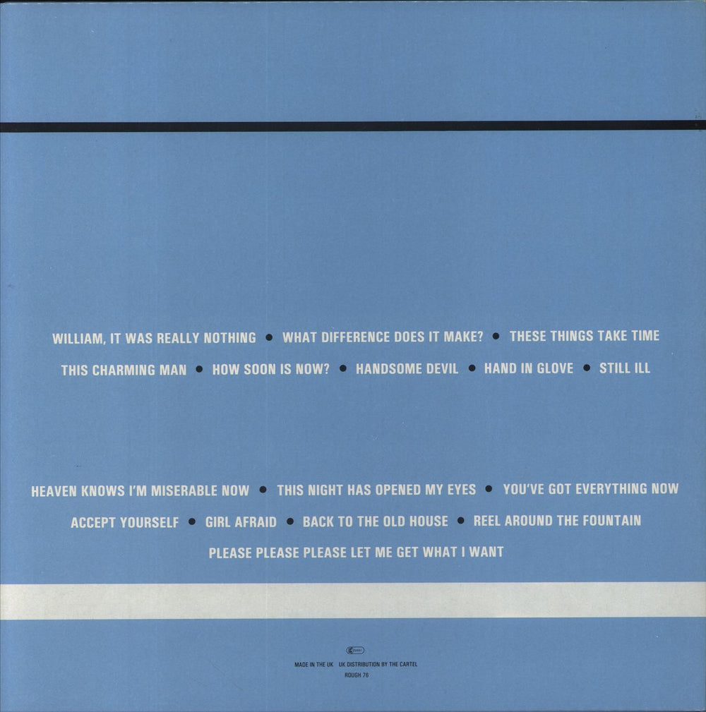 The Smiths Hatful Of Hollow - Stickered Gatefold UK vinyl LP album (LP record) 5014644300766