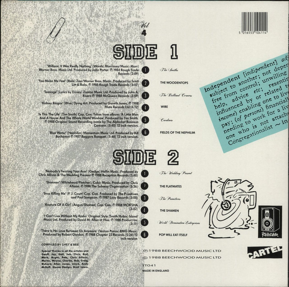 The Smiths William It Was Really Nothing UK vinyl LP album (LP record) 5016553104114