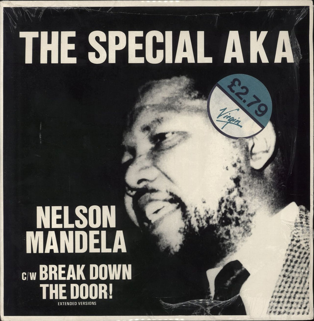 The Specials Nelson Mandela UK 12" vinyl single (12 inch record / Maxi-single) CHSTT1226