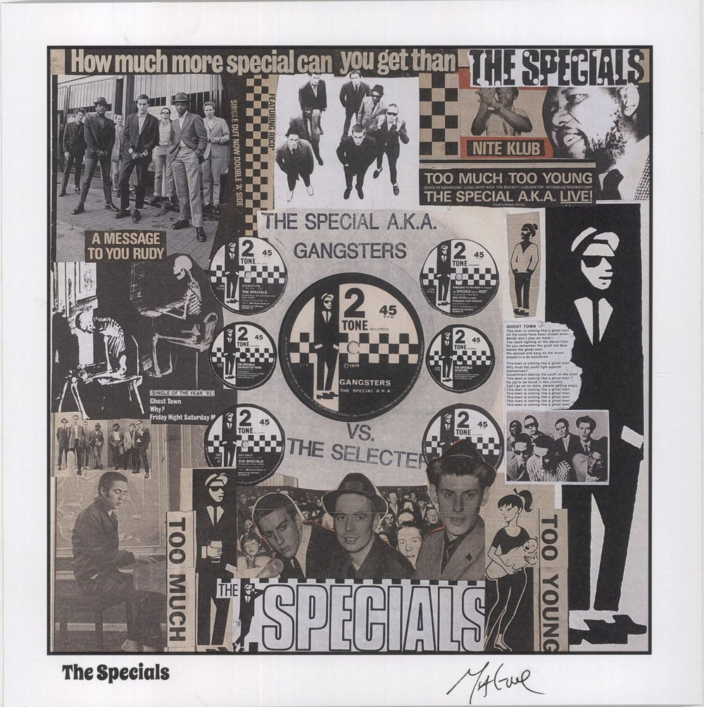 The Specials Ska Tone EP - The Specials sleeve + Black & White 2-Tone Vinyl UK 12" vinyl single (12 inch record / Maxi-single) 5060135763817