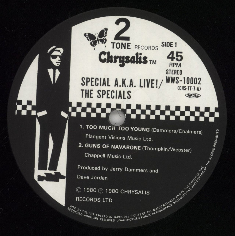 The Specials The Special A.K.A. Live - EX Japanese 12" vinyl single (12 inch record / Maxi-single) SPE12TH860778