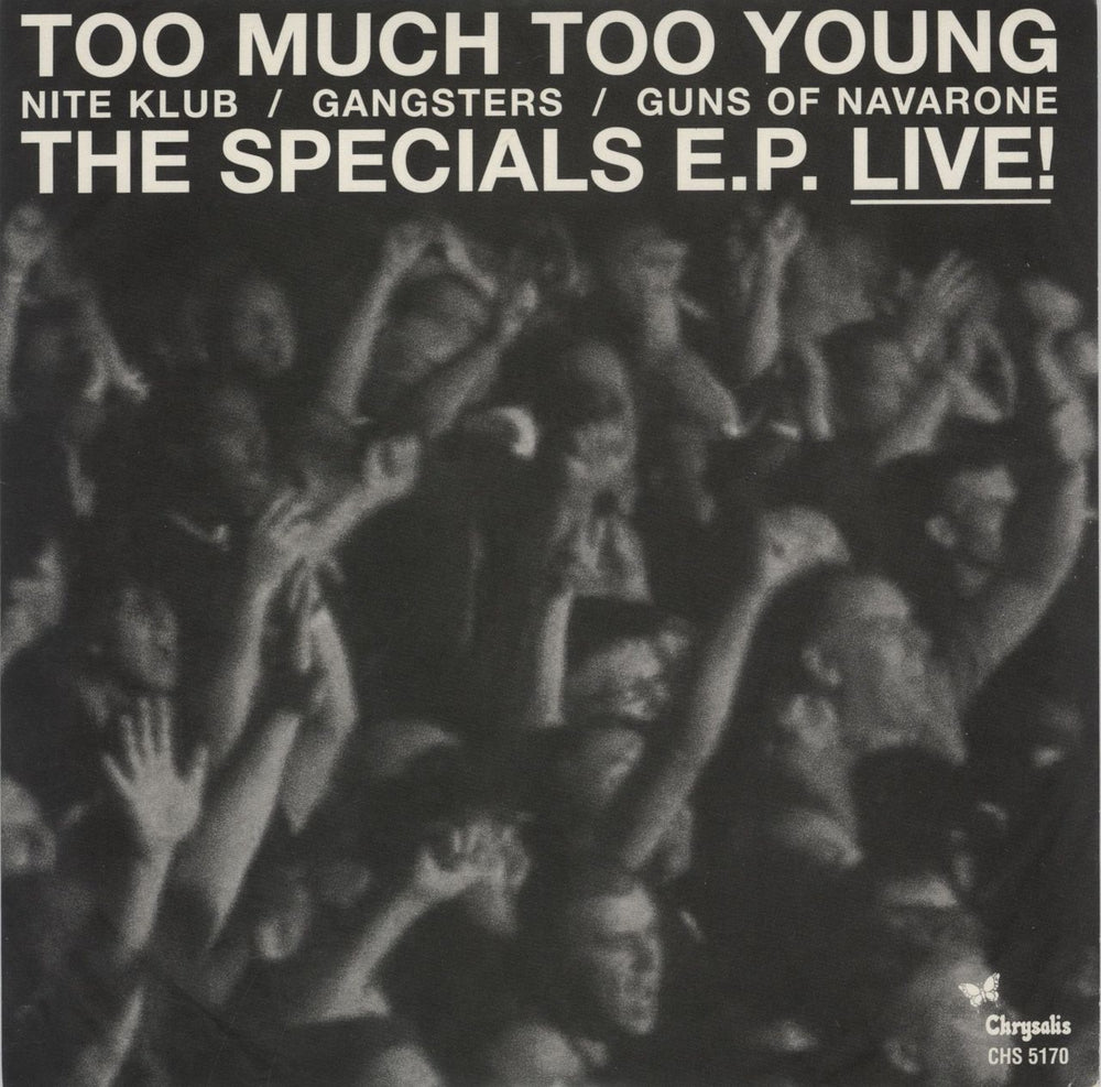 The Specials The Specials E.P. Live! - Record Store Day UK 7" vinyl single (7 inch record / 45) CHS5170