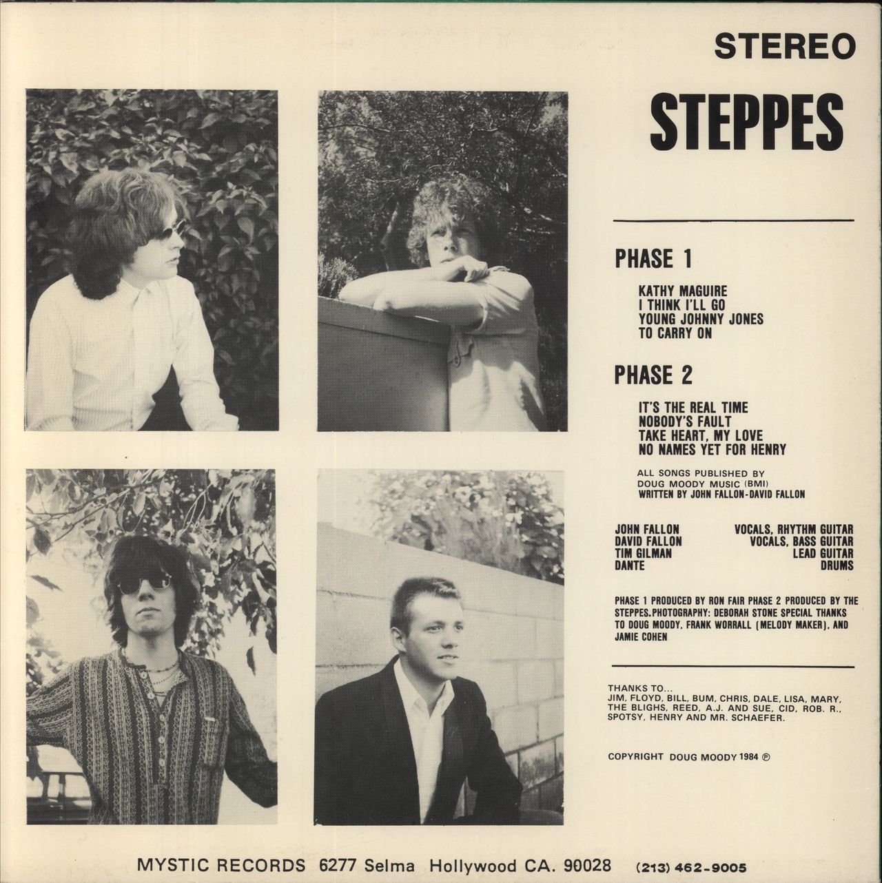 The Steppes The Steppes US 12" vinyl single (12 inch record / Maxi-single)