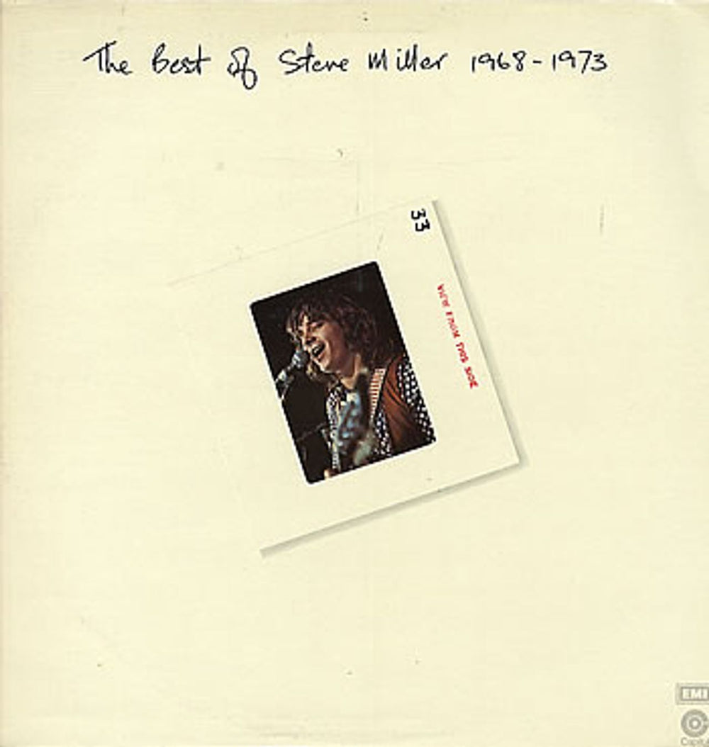 The Steve Miller Band The Best Of Steve Miller 1968 - 1973 - EX UK vinyl LP album (LP record) E-ST24058