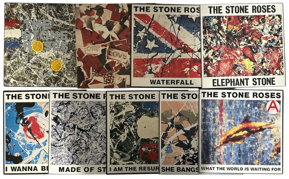 The Stone Roses Singles Collection + bonus LP UK box set STOBXSI150959
