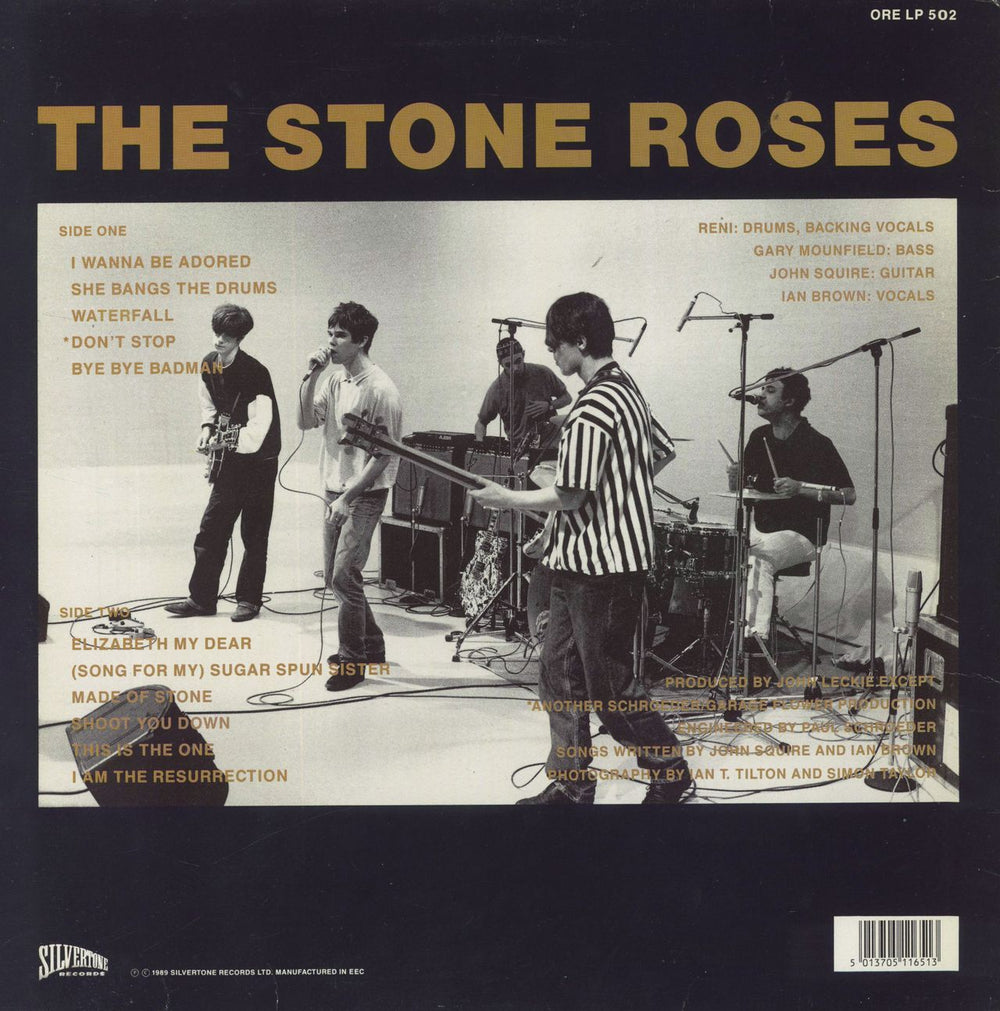 The Stone Roses The Stone Roses - 2nd - VG UK vinyl LP album (LP record) 5013705116513