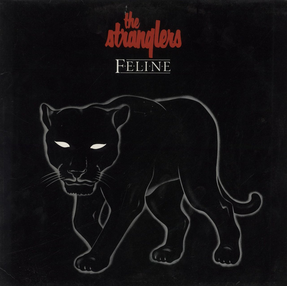 The Stranglers Feline UK vinyl LP album (LP record) 32711