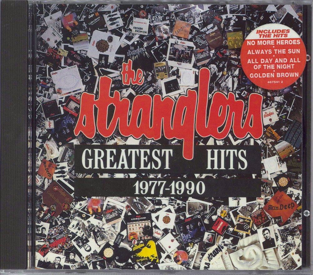 The Stranglers Greatest Hits 1977-1990 UK CD album (CDLP) 4675412