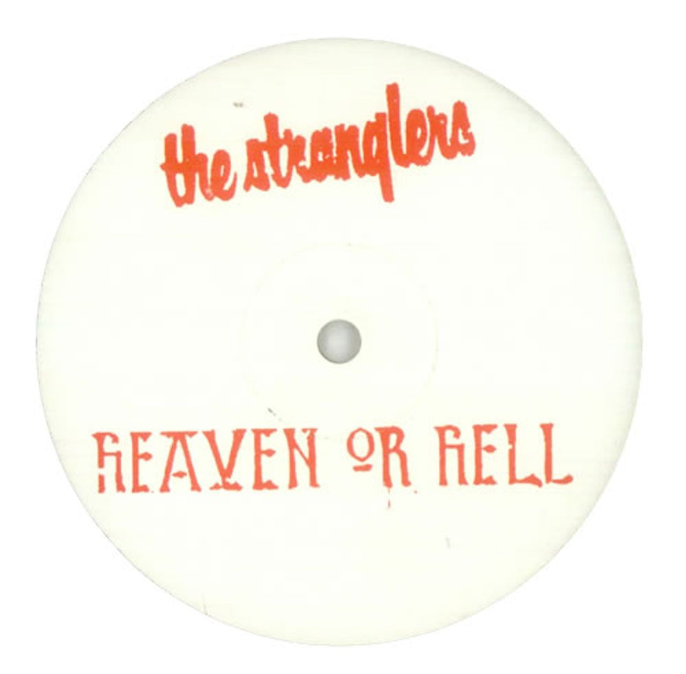 The Stranglers Heaven Or Hell UK Promo 12" vinyl single (12 inch record / Maxi-single) DJWOKT2025