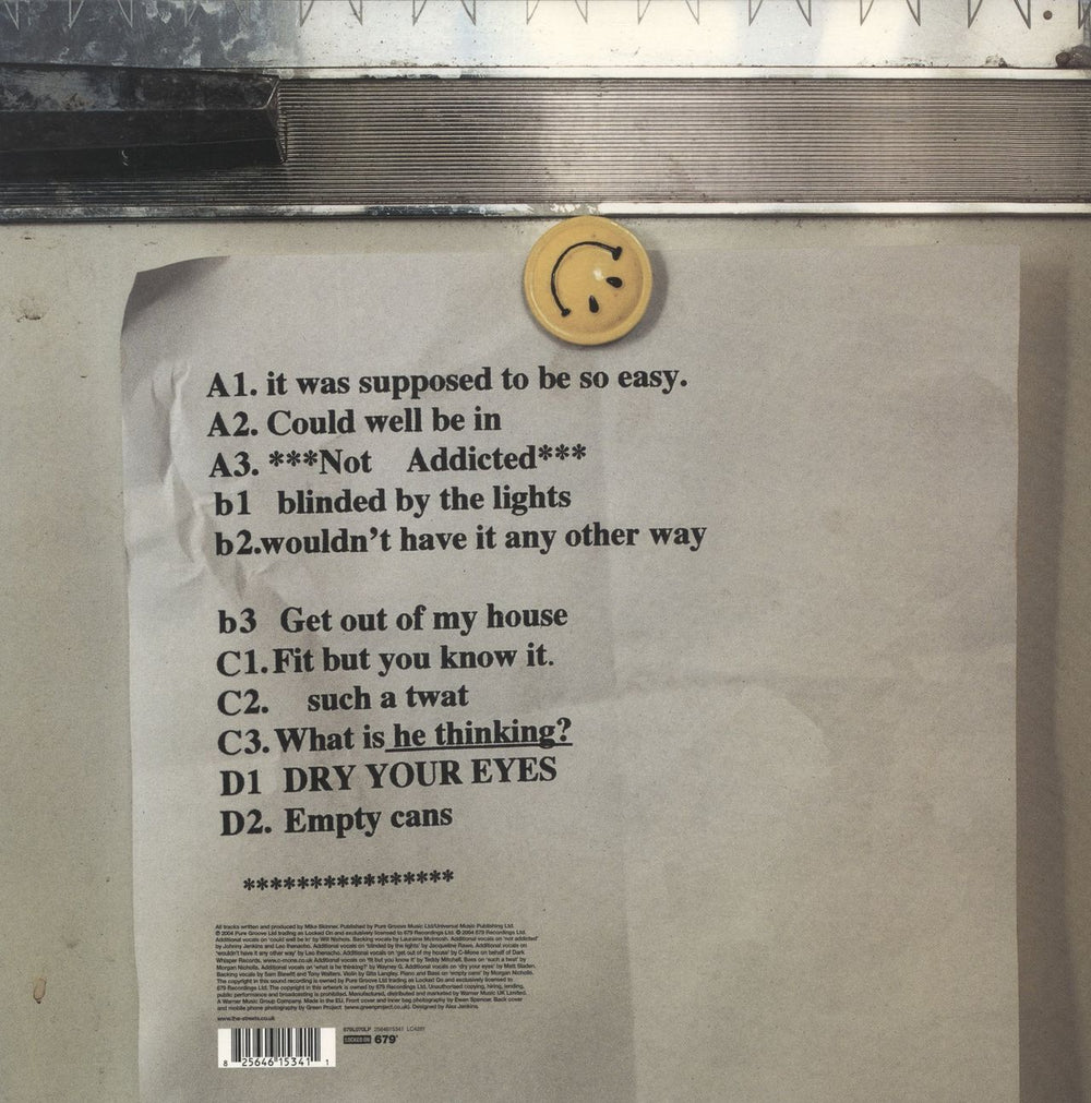 The Streets A Grand Don't Come For Free UK 2-LP vinyl record set (Double LP Album) 825646153411