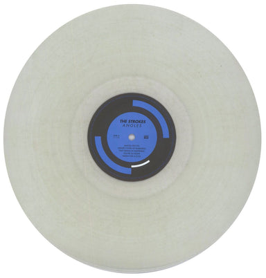 The Strokes Angles - Clear Vinyl UK vinyl LP album (LP record) KESLPAN836010