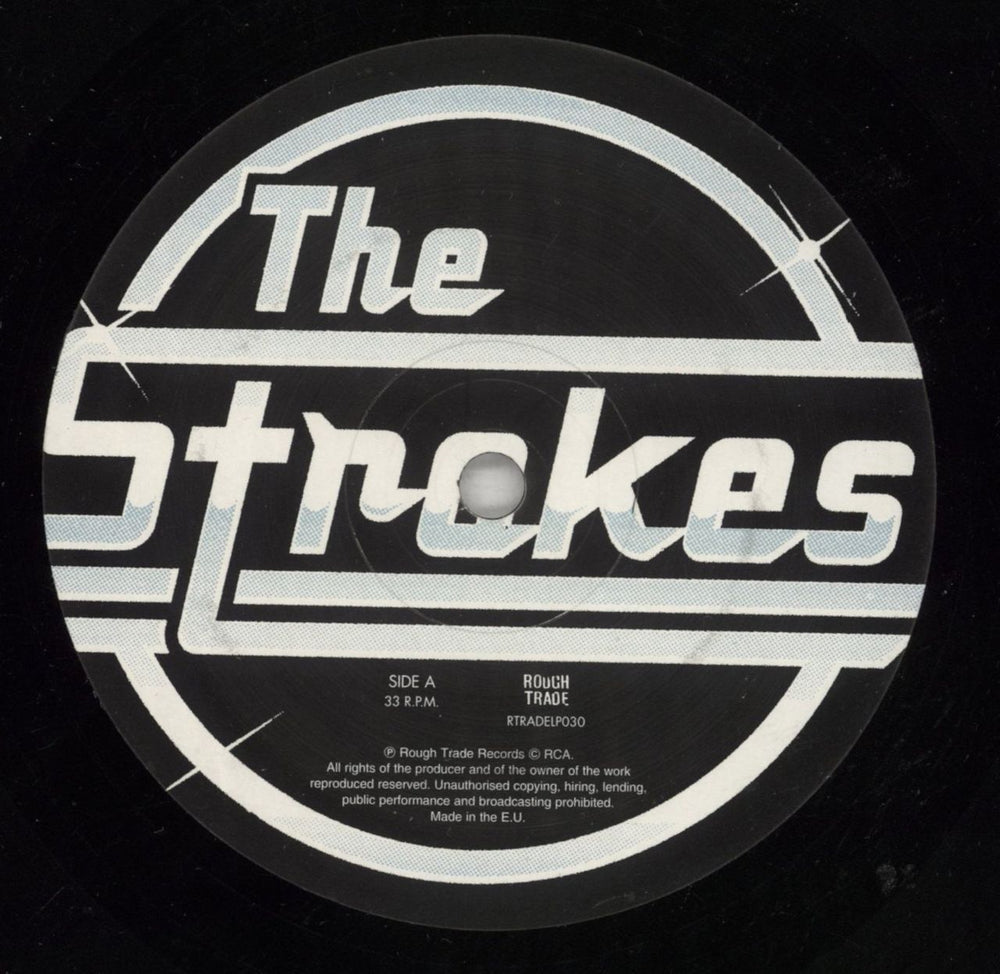 The Strokes Is This It UK vinyl LP album (LP record) KESLPIS195129