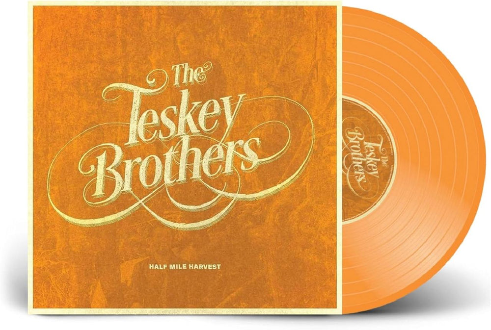 The Teskey Brothers Half Mile Harvest - Orange Vinyl - Sealed UK vinyl LP album (LP record) 5829624