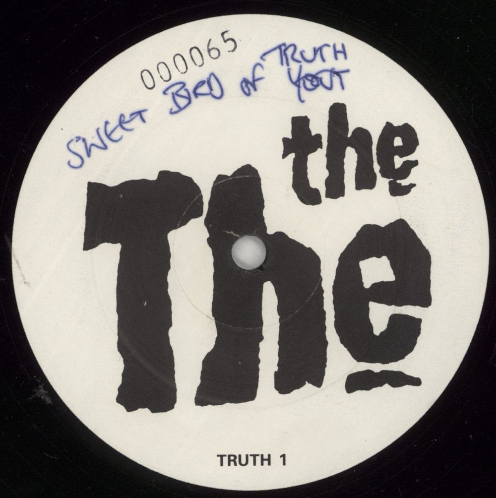 The The Sweet Bird Of Truth - 1 Sided UK Promo 12" vinyl single (12 inch record / Maxi-single) TRUTH1