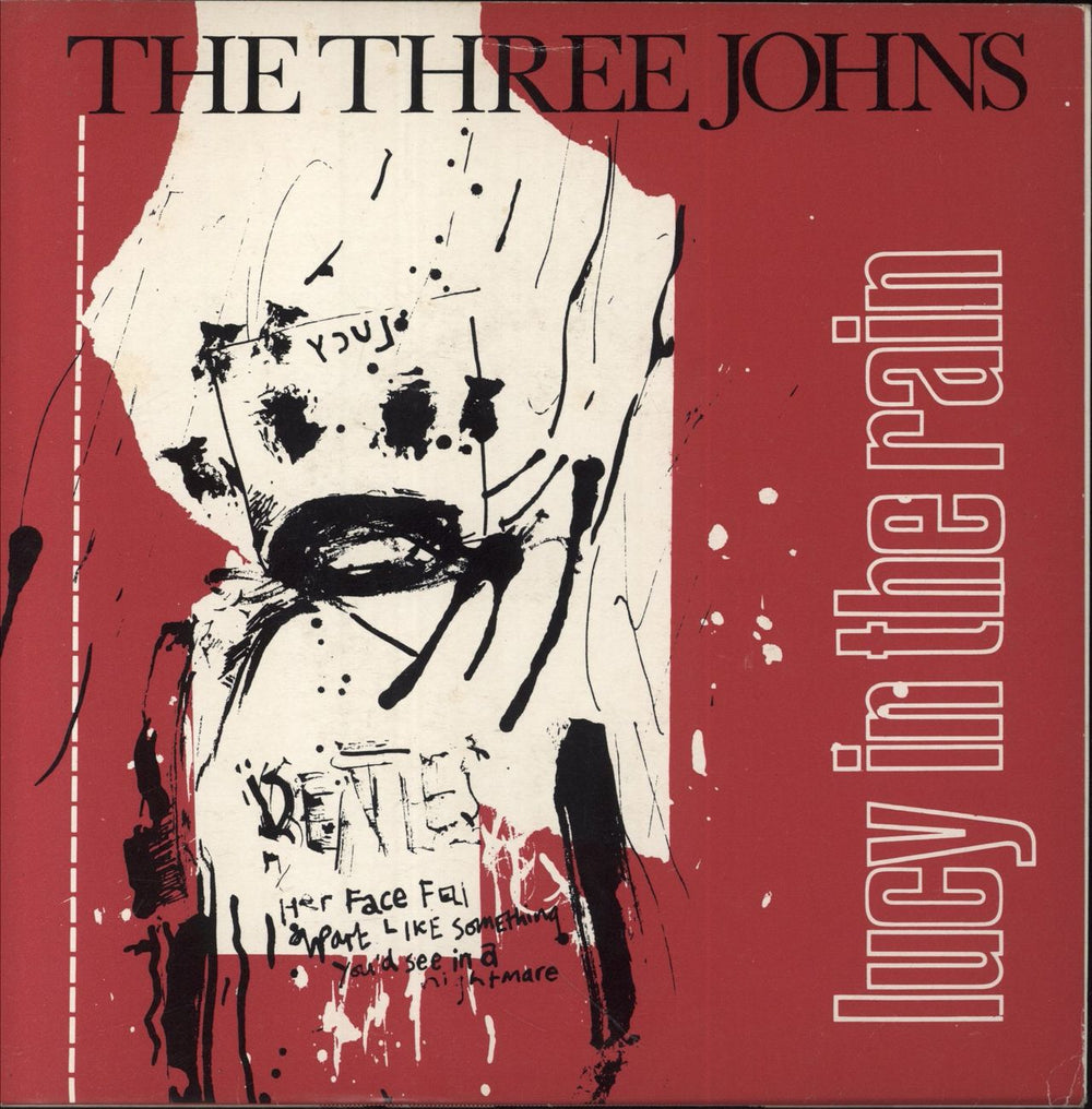 The Three Johns Pink Headed Bug UK 7" vinyl single (7 inch record / 45)