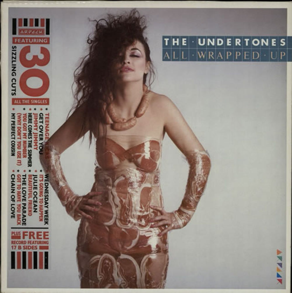 The Undertones All Wrapped Up - Hype Stickered UK 2-LP vinyl record set (Double LP Album) ARD1654283