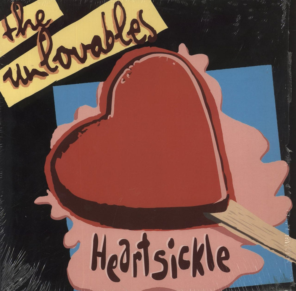 The Unlovables Heartsickle - Blue Vinyl US vinyl LP album (LP record) CFT017