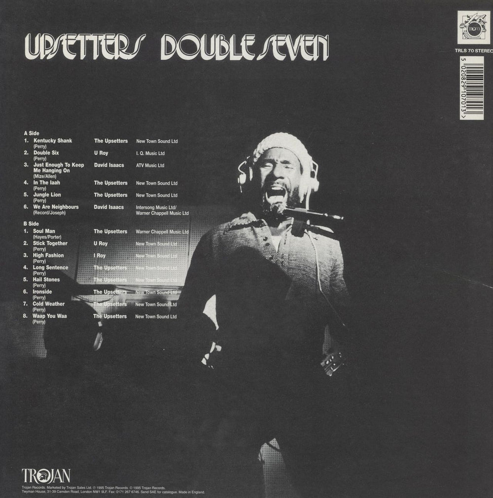 The Upsetters Double Seven - 4th UK vinyl LP album (LP record) 5020829107013