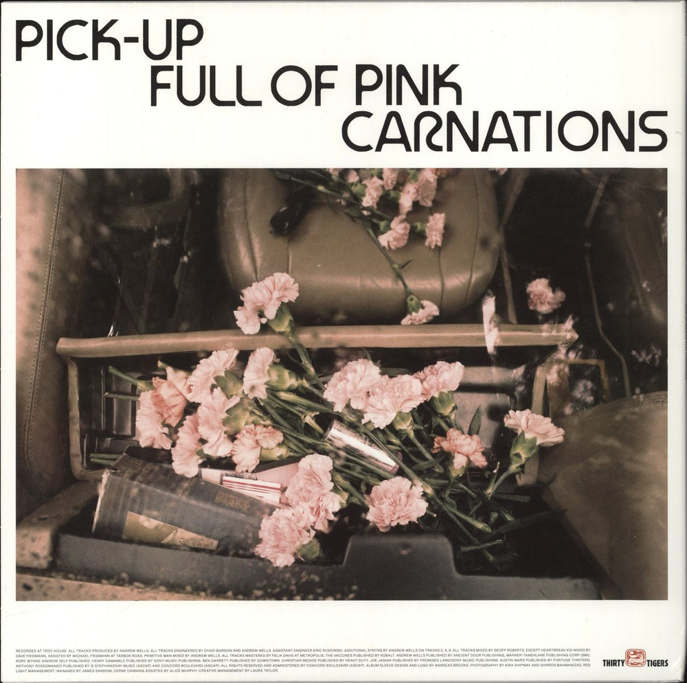 The Vaccines Pick-Up Full Of Pink Carnations - Recycled Random Colour + Signed Insert UK vinyl LP album (LP record)