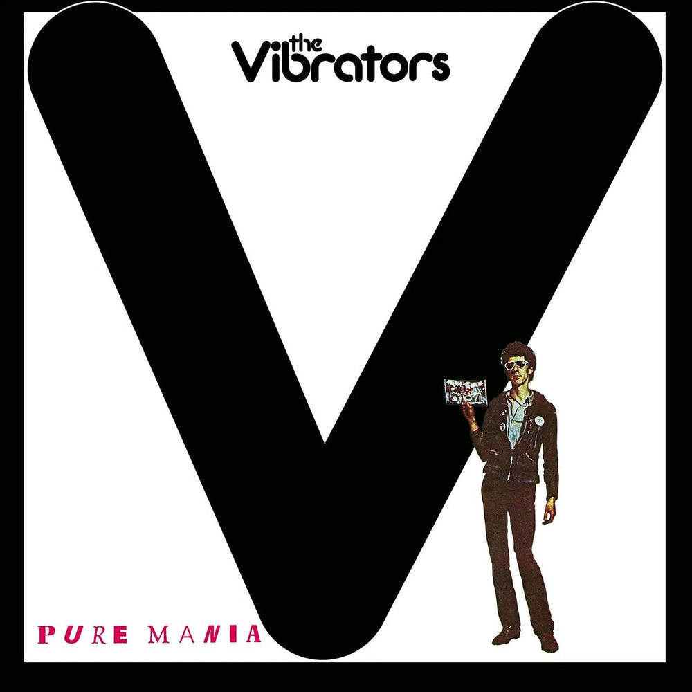 The Vibrators Pure Mania - Magenta Vinyl 180 Gram UK vinyl LP album (LP record) MOVLP3490