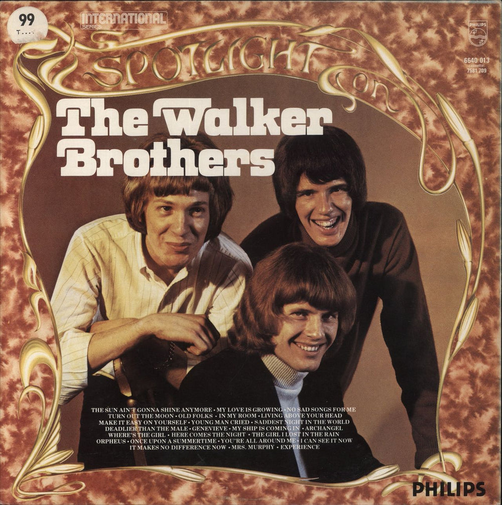 The Walker Brothers Spotlight On The Walker Brothers UK 2-LP vinyl record set (Double LP Album)